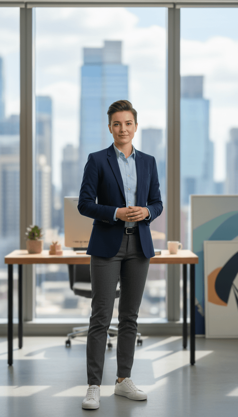 Corporate portrait session